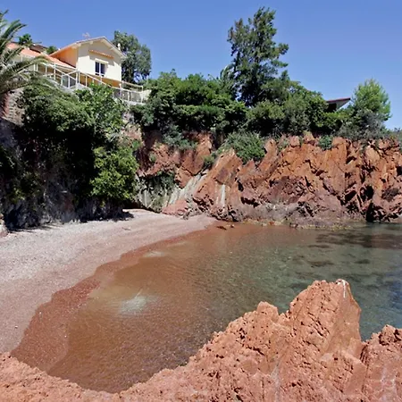 Βίλα Villa Lou Cade - Plage Privee, Hammam, Piscine/Jacuzzi Et Vue Mer Théoule-sur-Mer